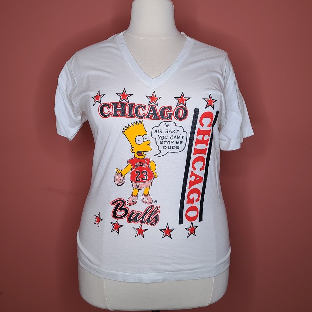 Simpson Character Chicago Bulls vintage T-shirt